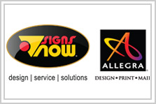 Signs Now Allegra logo